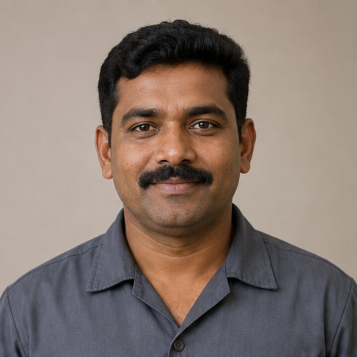 Suresh Patil domestic service profile portrait