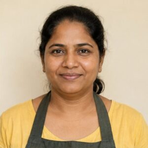 Meena Kumari domestic service profile portrait