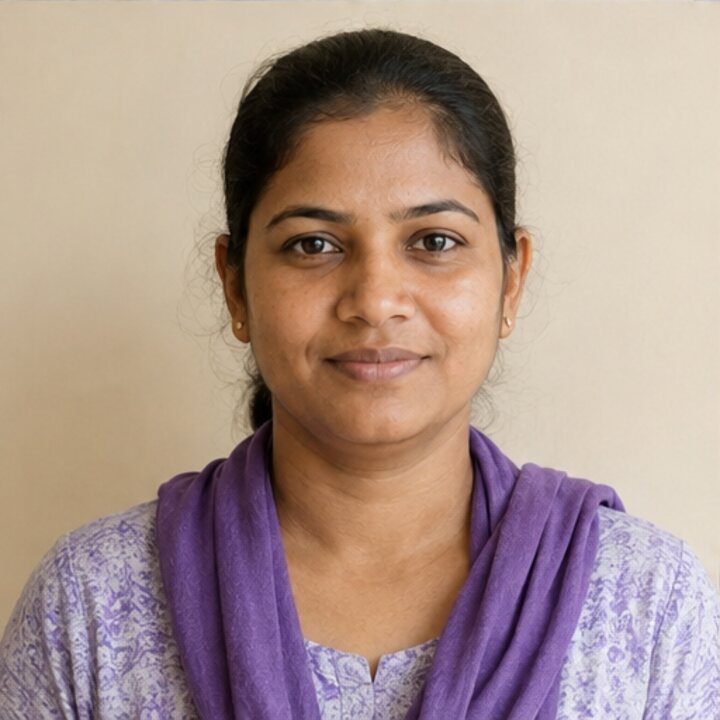 Pooja Soren domestic service profile portrait