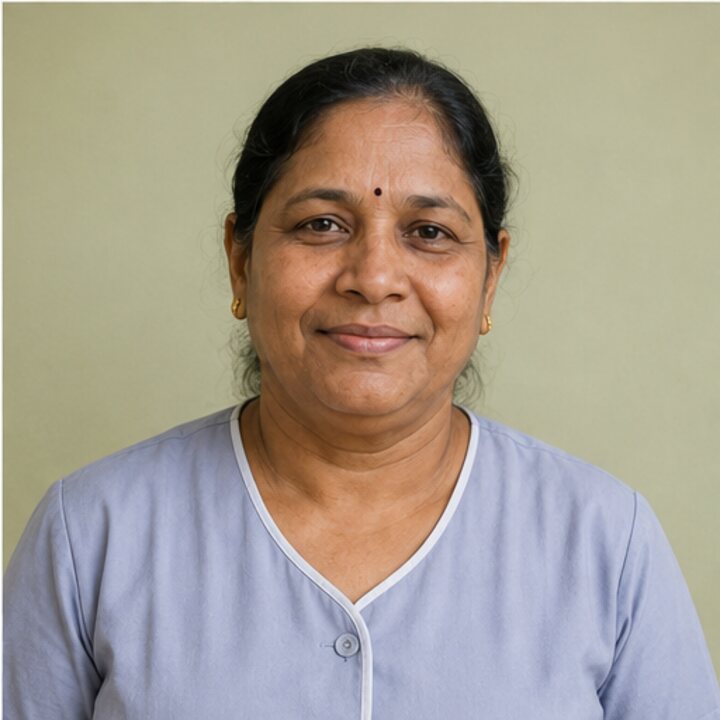 Kamala Bai domestic service profile portrait