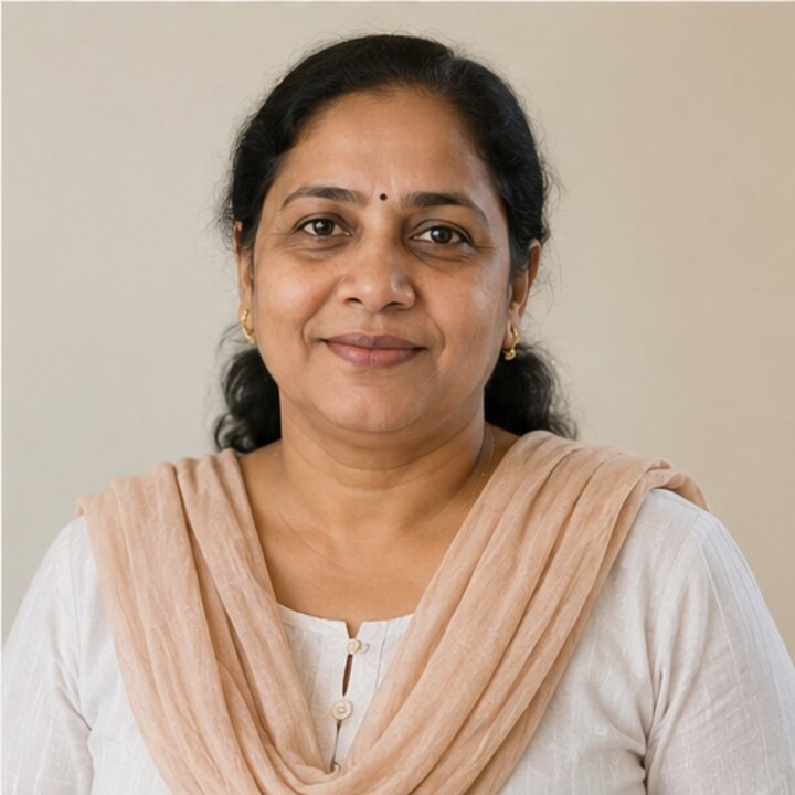 Madhavi Joshi domestic service profile portrait